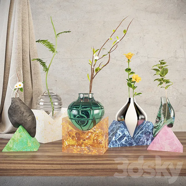 Composition set 3D Model