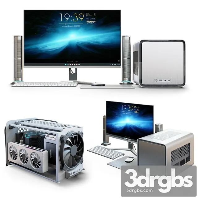 Computer in jonsbo v8 case