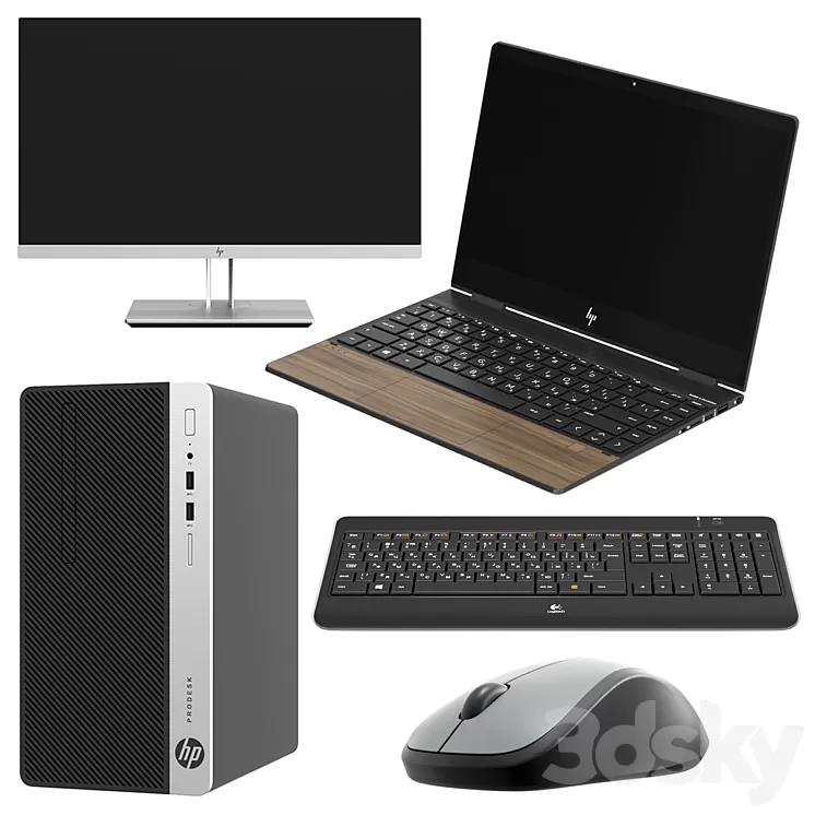 Computer technology 3D Model