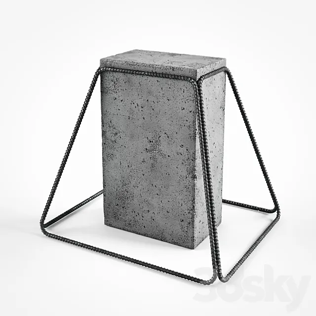 Con-Tradition Seating 3D Model