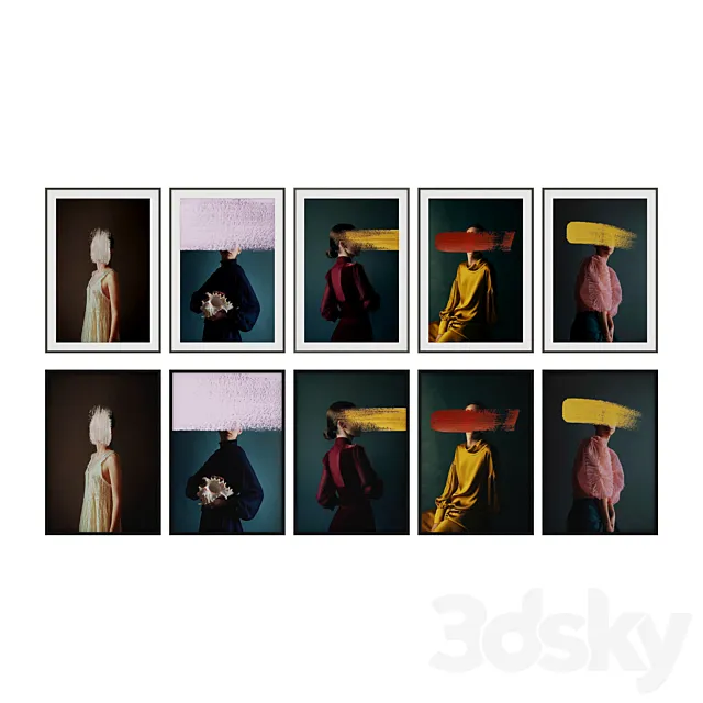 Concept photography set # 1 3DModel