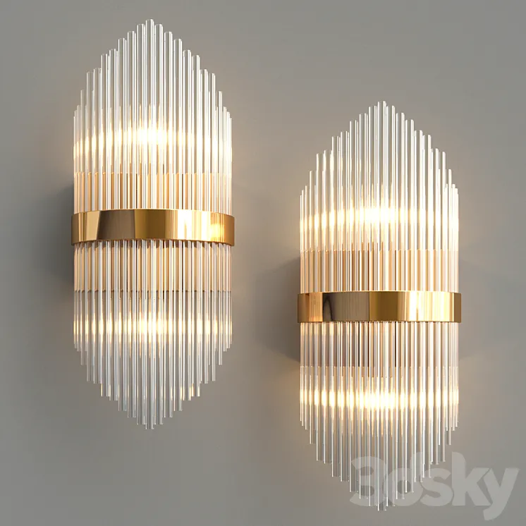 Concert Wall lamp 3D Model Free