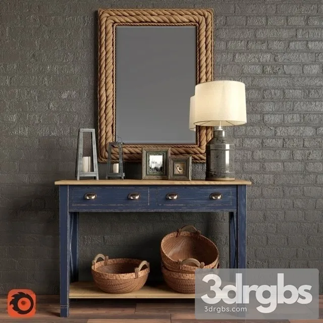 Concole Marc Aurele 3D Model Free