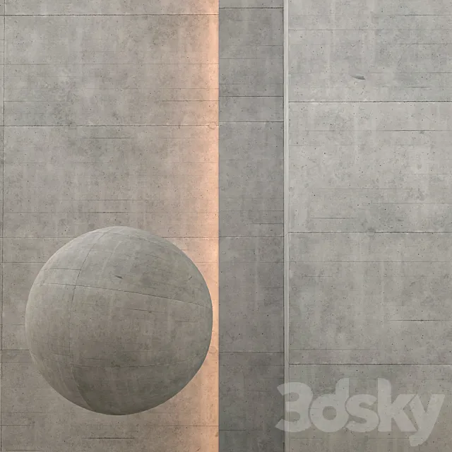 Concrete 3D Model