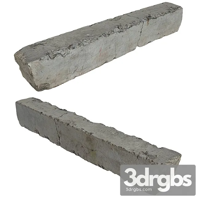 Concrete Block 3D Model Download