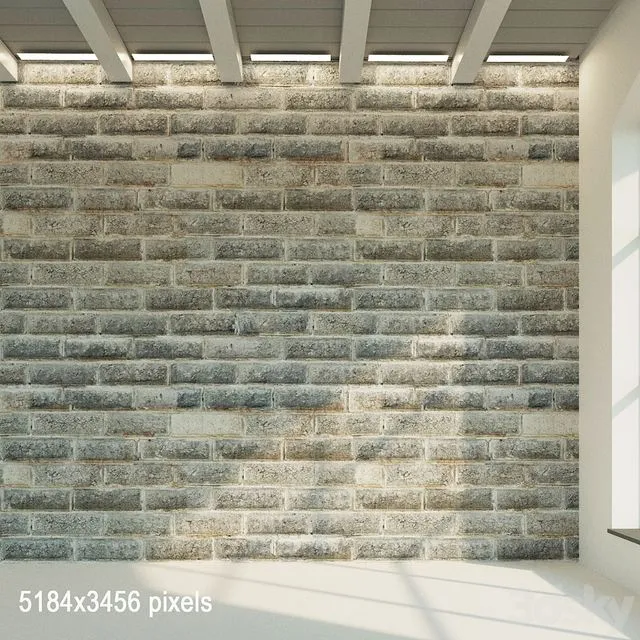 Concrete block. Expanded clay concrete. 22 3D Model