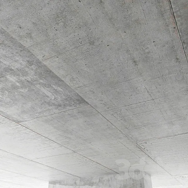 Concrete ceiling 3DModel