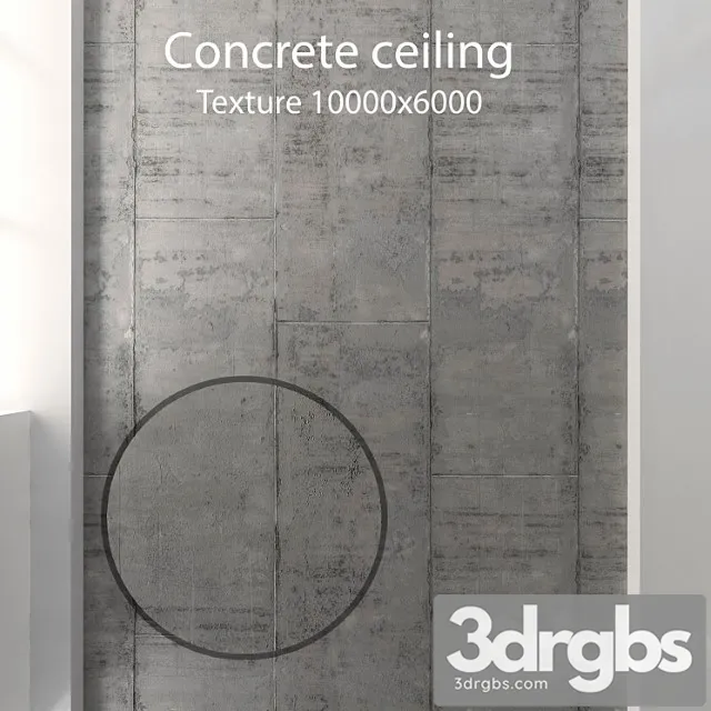 Concrete ceiling 55 3D Model Free