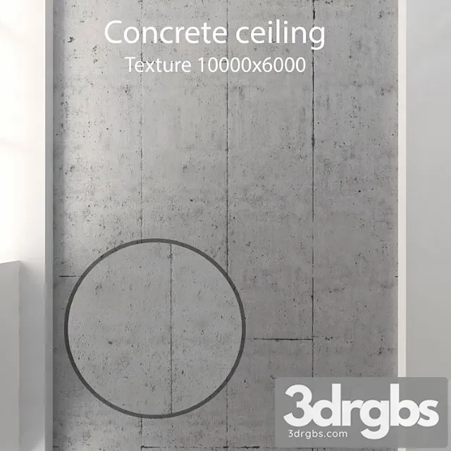 Concrete ceiling 58 3D Model Free