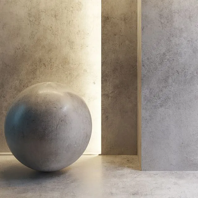 Concrete floor 3D Model