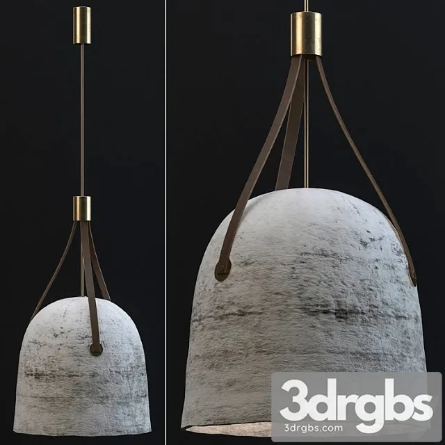 Concrete Lamp 7 3D Model Download