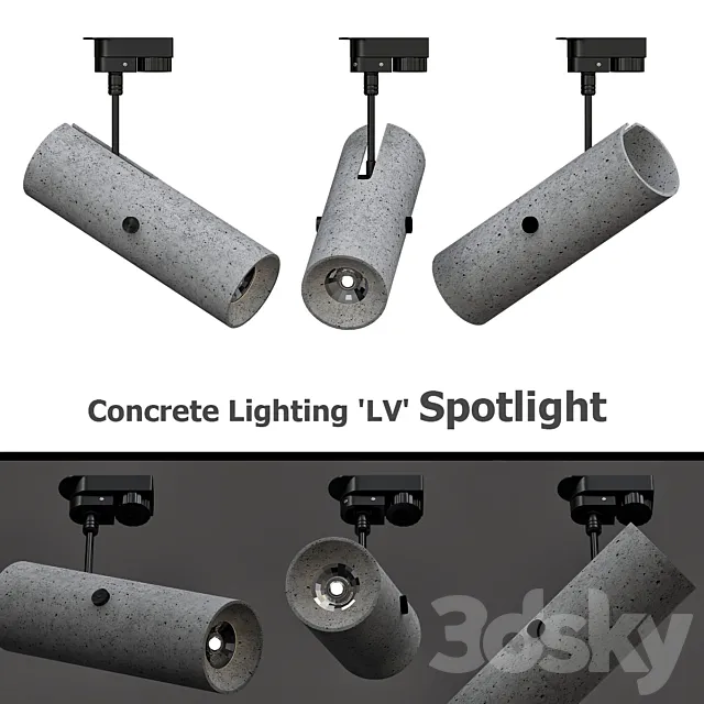 Concrete Lighting 'LV' Spotlight Free Download