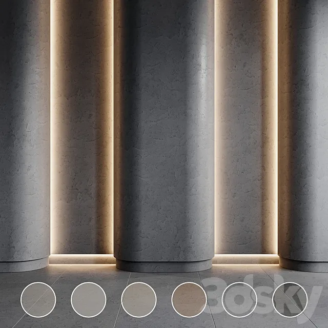 concrete set | decorative plaster | 2 Free Download