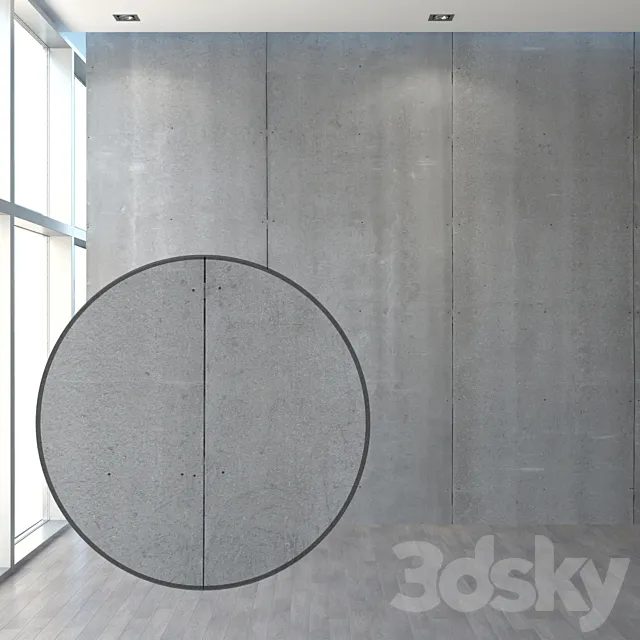 Concrete (sheets of DSP) 3D Model