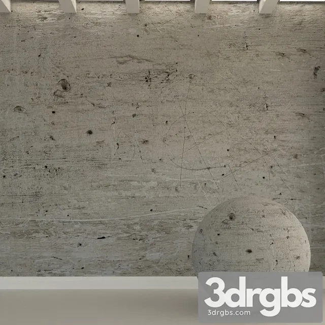 Concrete Wall Old Concrete 173 3D Model Free
