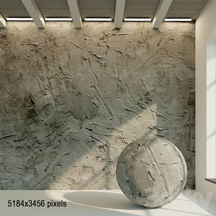 Concrete wall. Old concrete. 56
