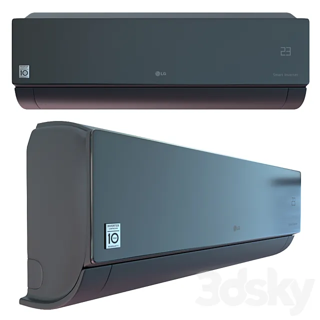 Conditioner LG Artcool Mirror AM09BP 3D Model