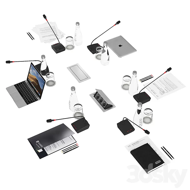 Conference kit 3D Model