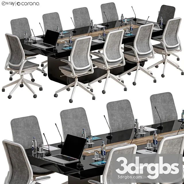 Conference Table 23 3D Model Free