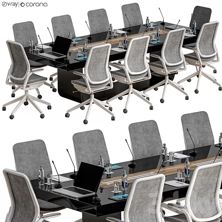 conference table 23 3D Model