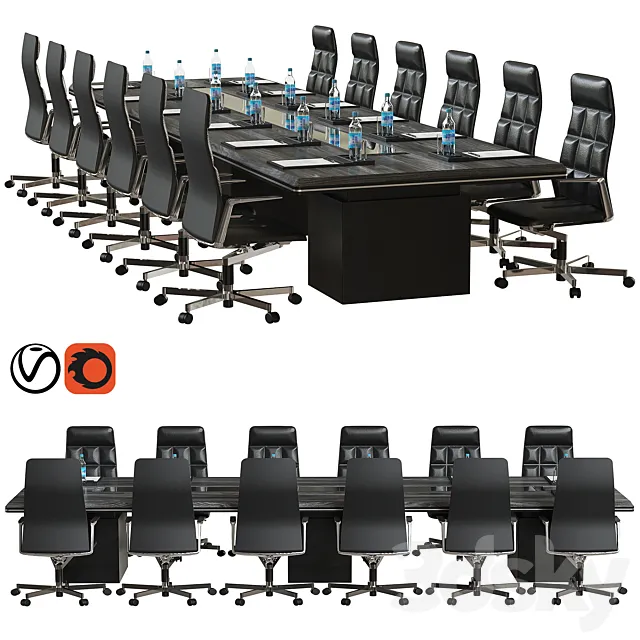conference table 3D Model