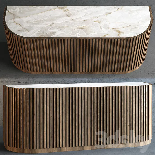 Conference table 3D Model