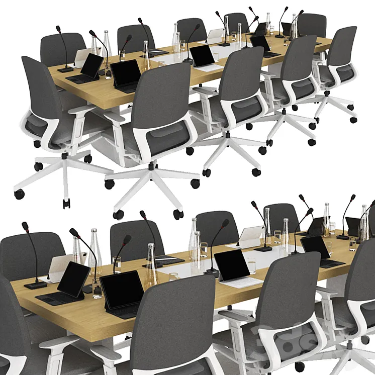 conference table 3D Model Free