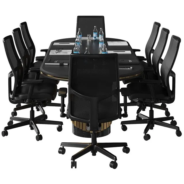 conference table (with chair) 3D Model