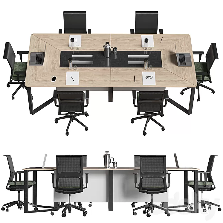 conference table40 3D Model Free