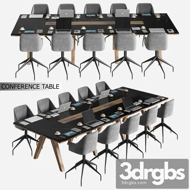 Confrance Table 3D Model Free