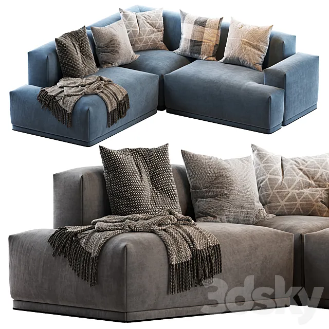 CONNECT MODULAR SOFA 3D Model