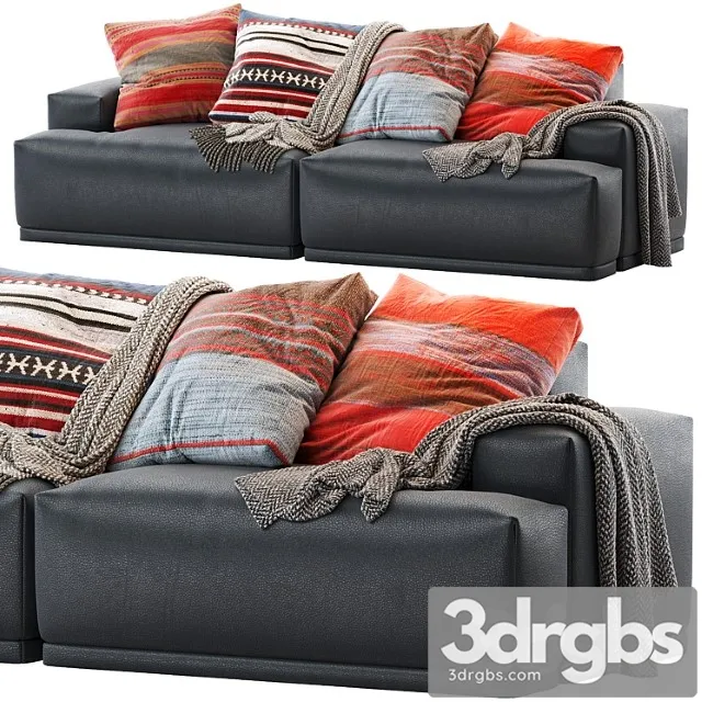 Connect Modular Sofa 3D Model Download
