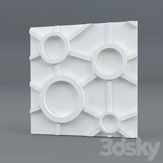 Connect panel 3D Model