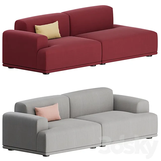 Connect Sofa 2 Seater 01 by Muuto 3DModel