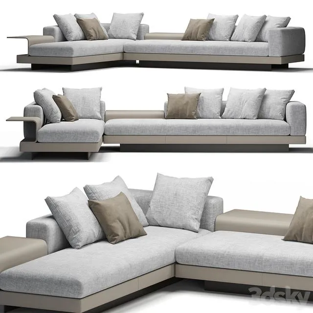 Connery Sofa 3D Model