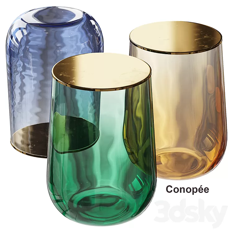 Conopée side table AM.PM
