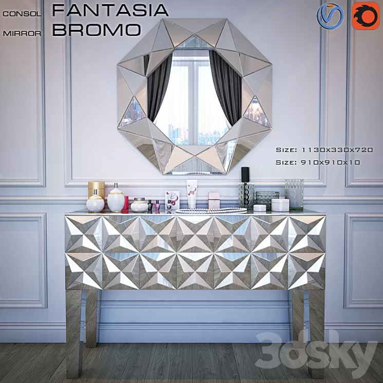 Consol Fantasia 3D Model