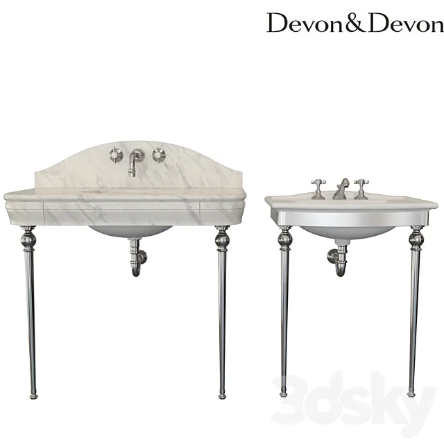 Consol & tap Devon & Devon 3D Model