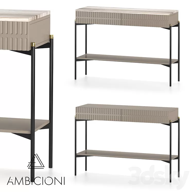 Console Ambicioni Cadore 3D Model