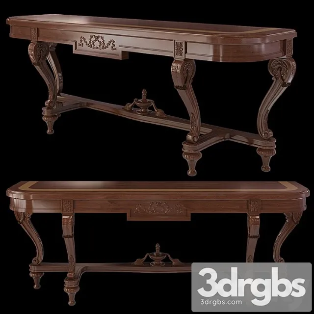 Console Angelo Zappellini Rubens 3D Model Free