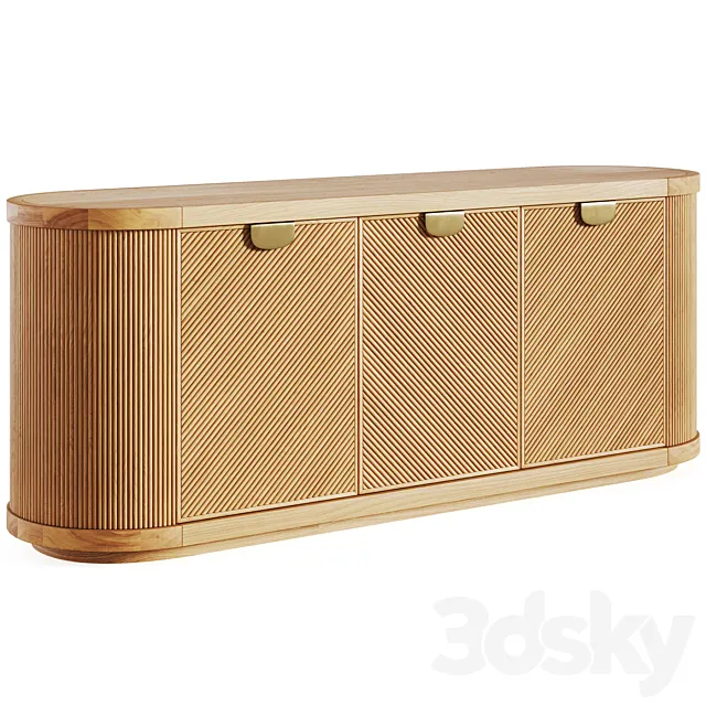 Console Arianna Raffia by West Elm Free Download