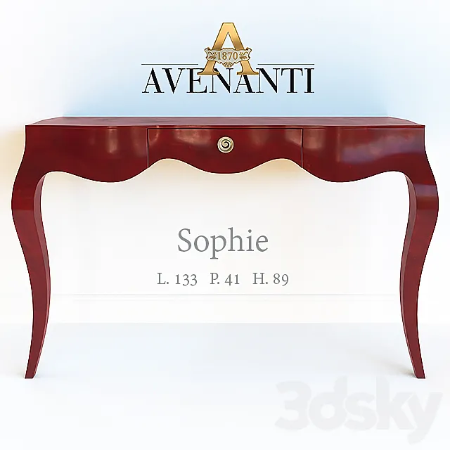 Console Avenanti Sophie 3D Model