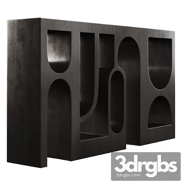 Console belle royalle 2 3D Model Free