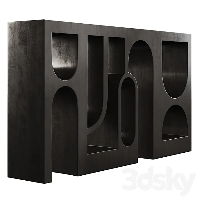 Console Belle Royalle 3D Model