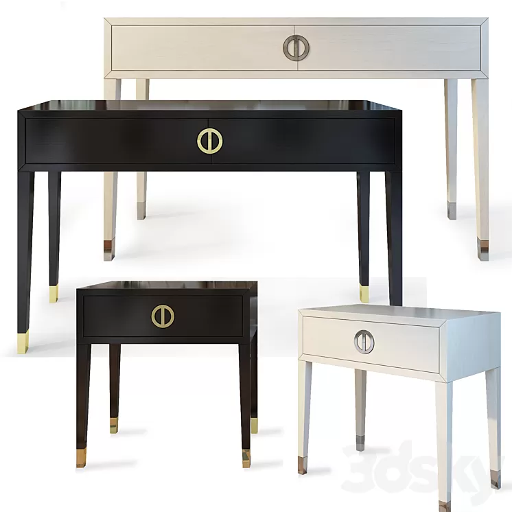 Console / chest and drawers Fererro. dresser nightstand. The Sofa & Chair 3D Model