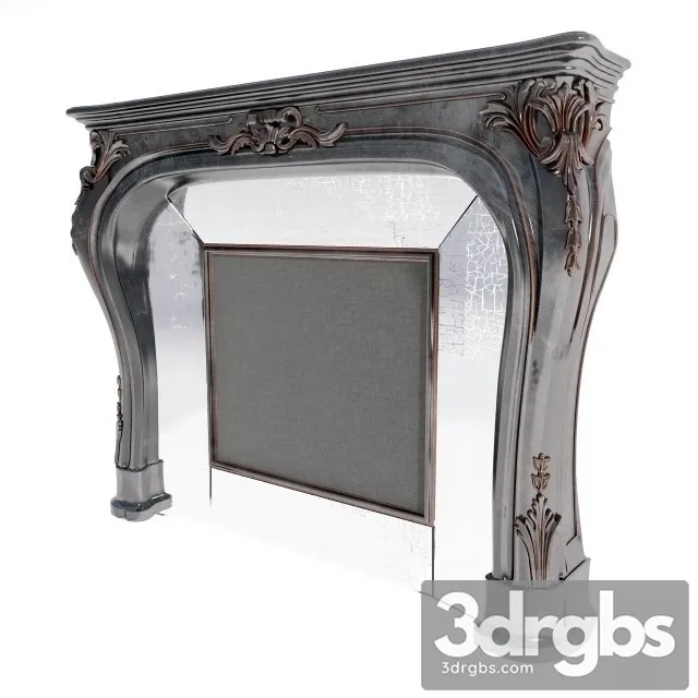 Console Fireplace 3D Model Download
