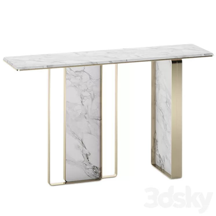 Console Gold 3D Model