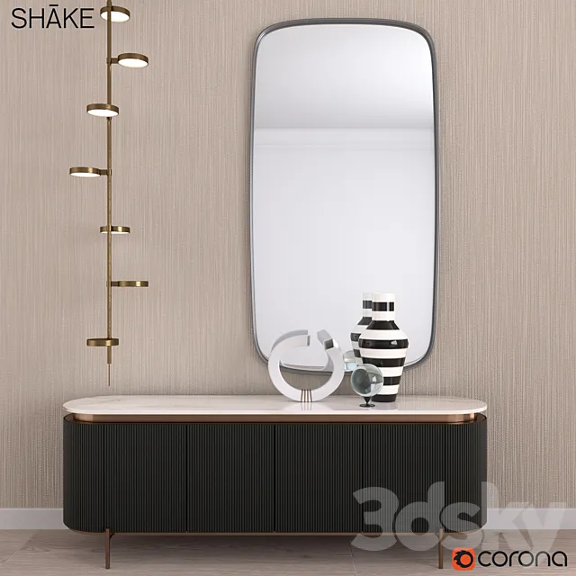 CONSOLE HEGE BY SHAKE 3D Model