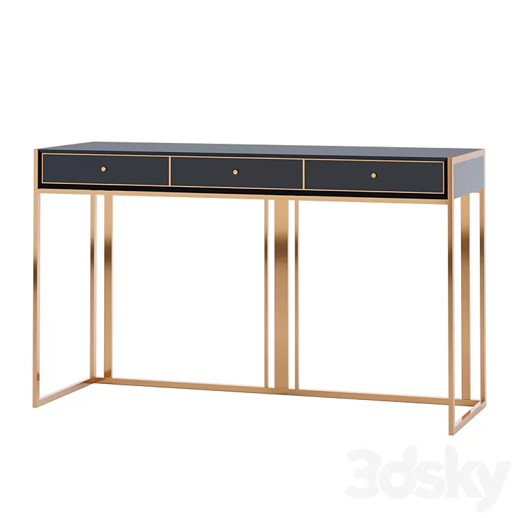 Console in the hallway 3D Model