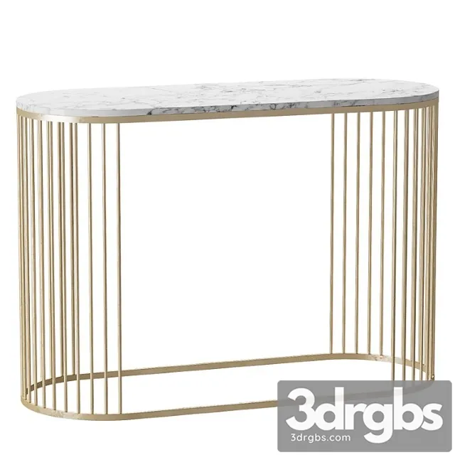 Console Marble Tsarina Int 3D Model Free